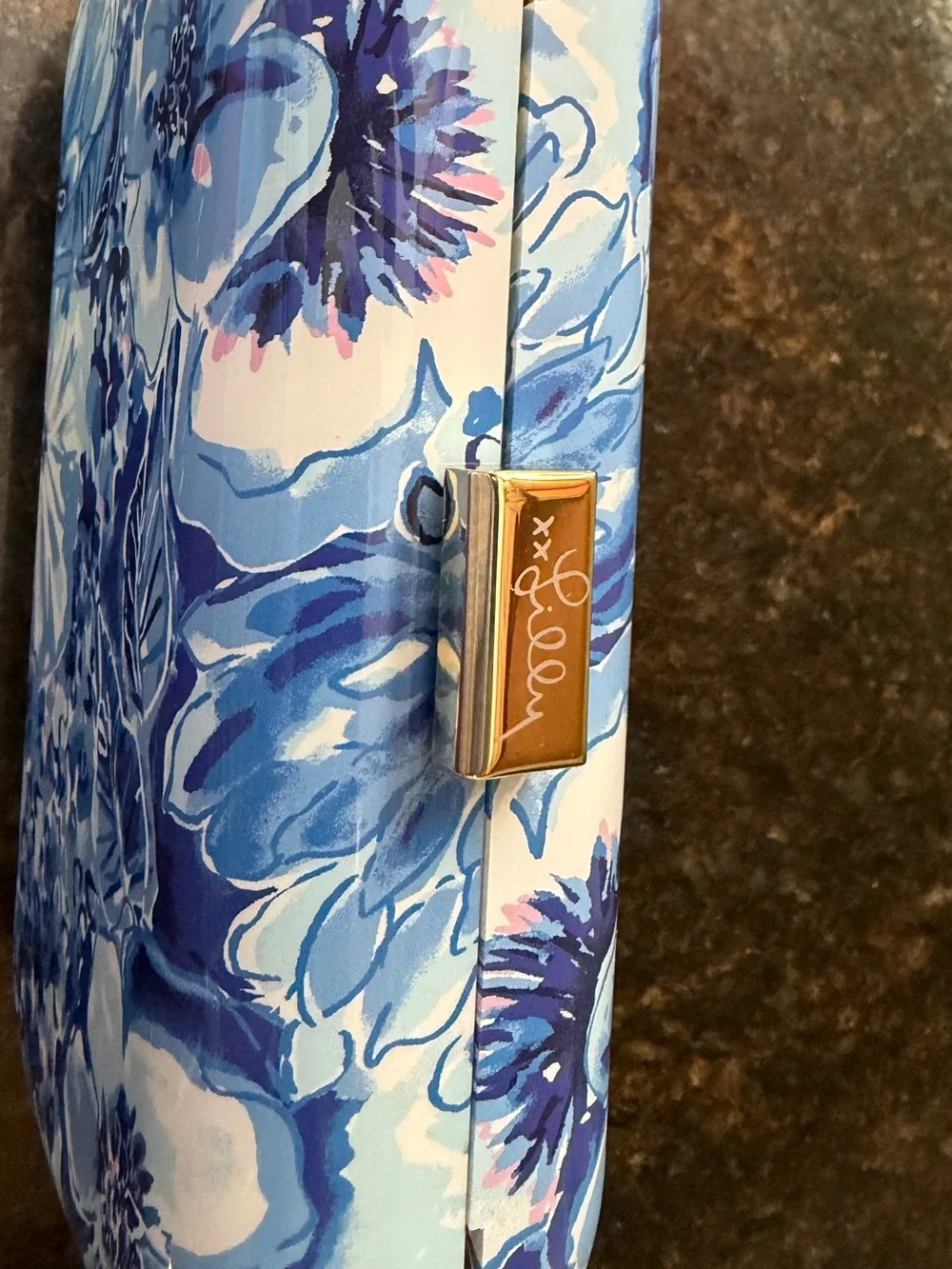 NWT Lilly Pulitzer clutch/pocketbook Blue Floral
